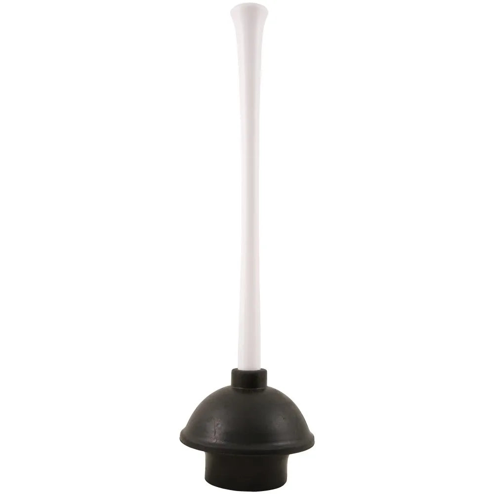 Twist Toilet Plunger with Storage Caddy – 360° Concealment, Dual-End Design