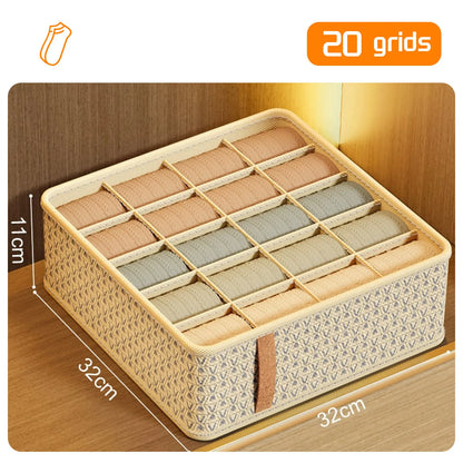 Drawer Organizer – Foldable Fabric Storage Box for Underwear