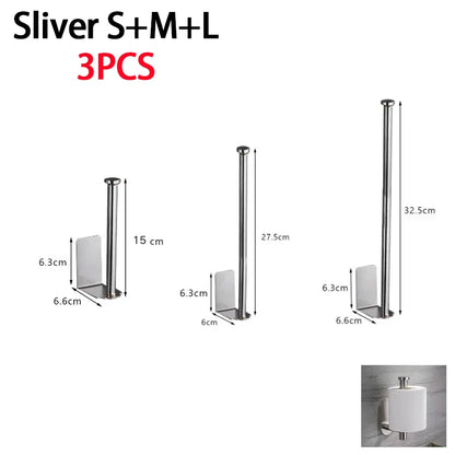 Stainless Steel Paper Towel Holder – Under Sink Storage Rack