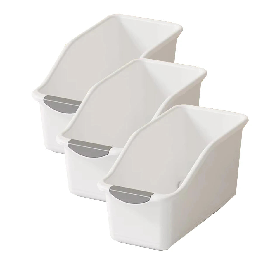 Under Sink Organizer – Pull-Out Plastic Storage Bins, 2/3 Pcs
