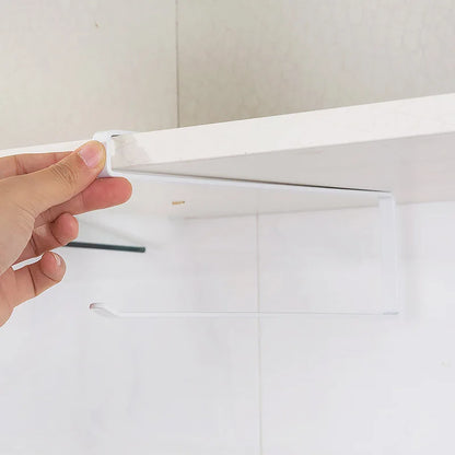 Under Cabinet Paper Towel Holder – No-Drill Kitchen Storage Rack