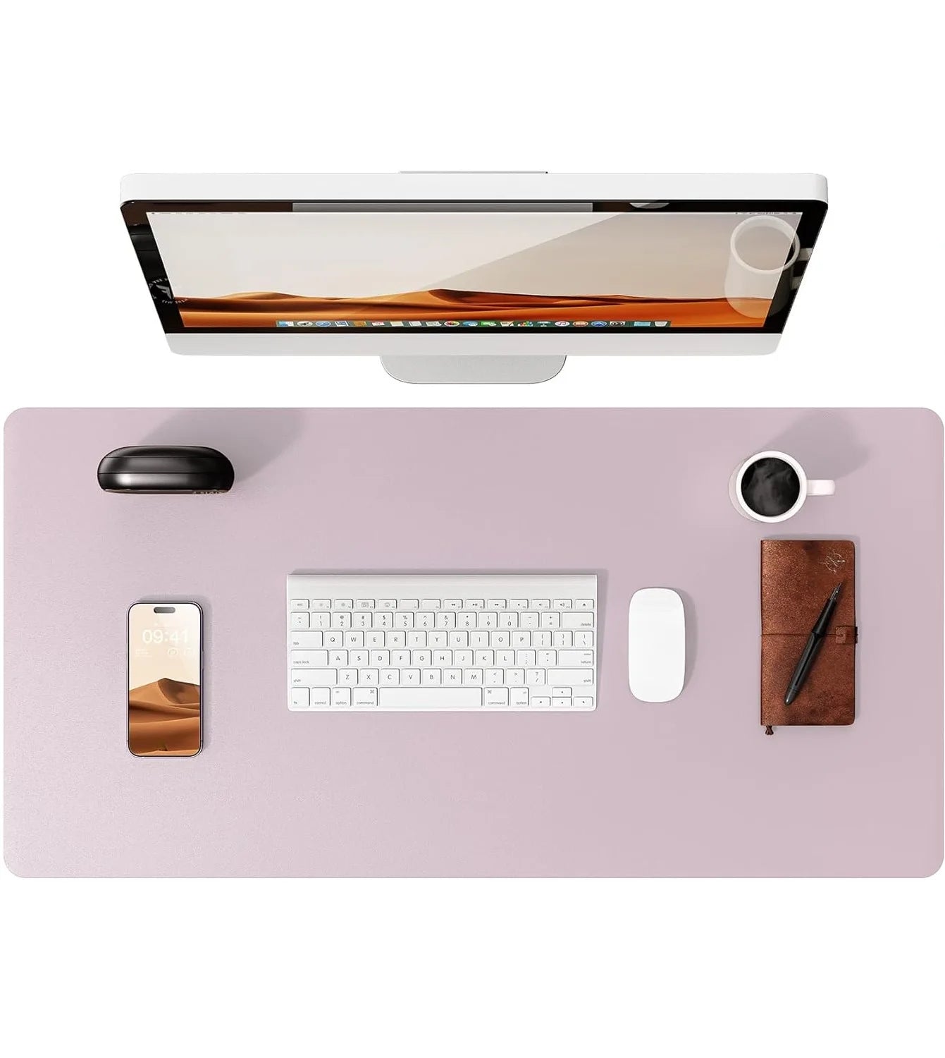 Premium PU Leather Desk Mat