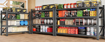 9000LBS Heavy Duty Garage Shelving – 75" Wide Metal Storage Rack