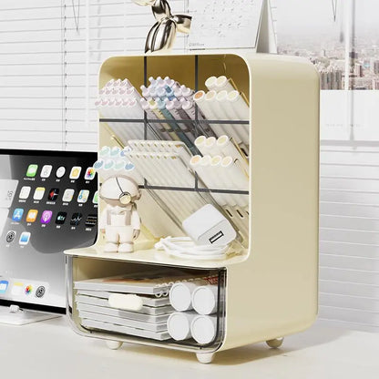 Multi-Layer Desk Organizer | Large Capacity Pencil Holder
