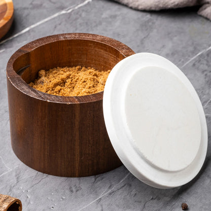 Wood Spice Jars