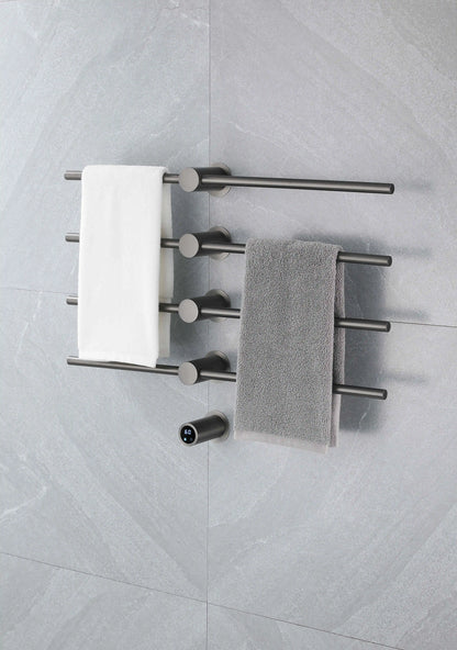 Home Standard | Electric Heated Towel Rail – Smart Control Towel Warmer SS304 Hidden Wire