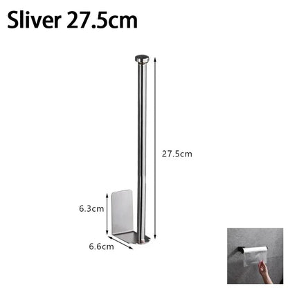 Stainless Steel Paper Towel Holder – Under Sink Storage Rack