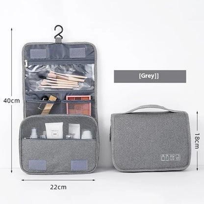 Hanging Toiletry Bag – Polyester Travel Cosmetic Organizer