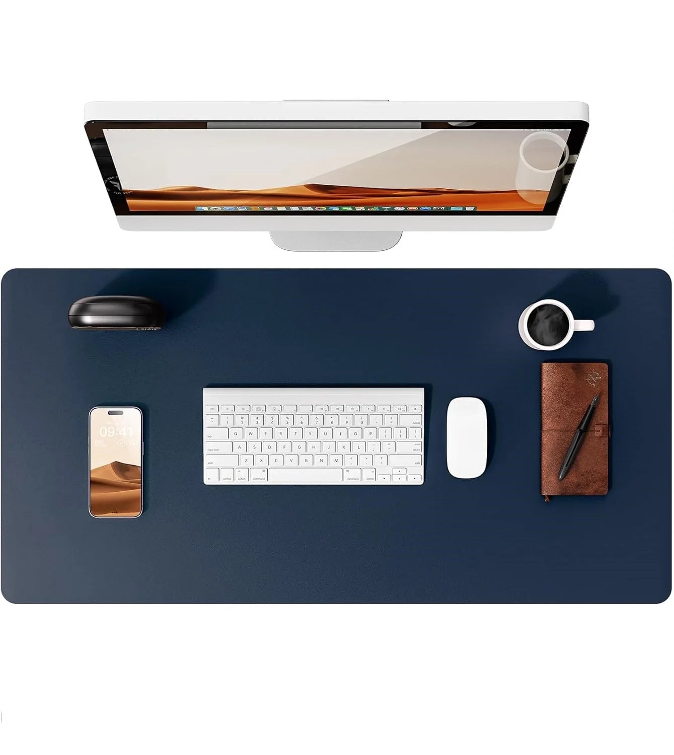 Premium PU Leather Desk Mat
