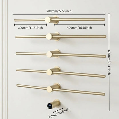 Home Standard | Electric Heated Towel Rail – Smart Control Towel Warmer SS304 Hidden Wire