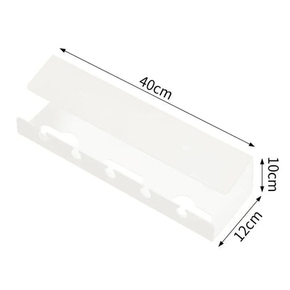 Under Desk Cable Management Tray – No-Drill Clamp Organizer