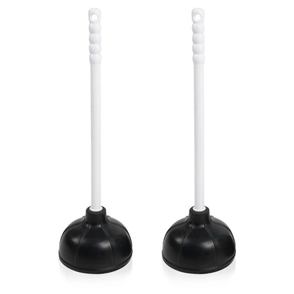 Heavy Duty Toilet Plunger – Rubber Suction Cup, Multi-Purpose Drain Unclogger