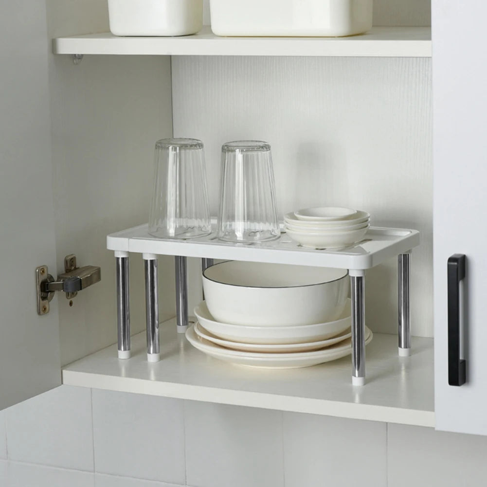 Telescopic Storage Shelf – Retractable Under Sink Organizer