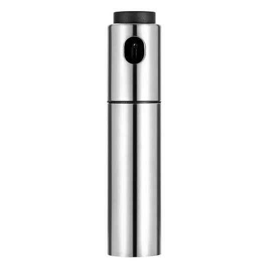 Stainless Steel Oil Sprayer – 100ml Refillable Kitchen Mist Bottle