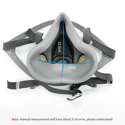 3M 6200/6100 Reusable Half Mask Respirator – Rubber Chemical Dust Mask