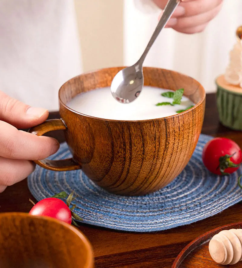 Acacia Wood Cups